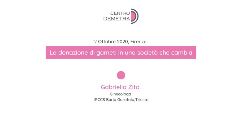 Gabriella Zito, ginecologa, IRCCS Burlo Garofalo, Trieste – Centro Demetra